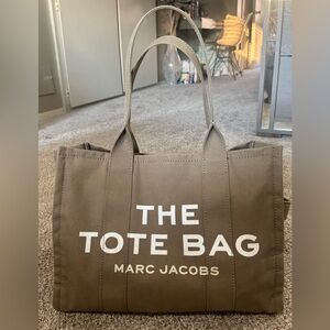 Marc Jacobs Large slate green Tote Bag